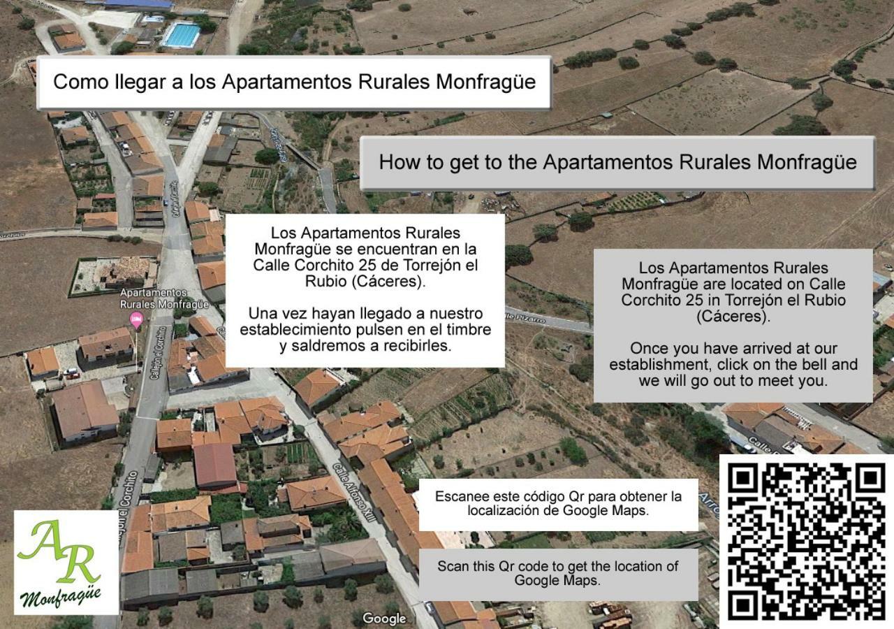Apartamentos Rurales Monfraguee Torrejón el Rubio Kültér fotó